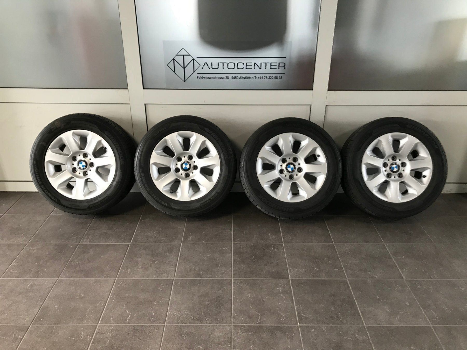 BMW Pneumatici & Ruote complete: 4 X 16 Zoll BMW Sommerräder – Usato da Altstätten venduto da TM-Auto 1