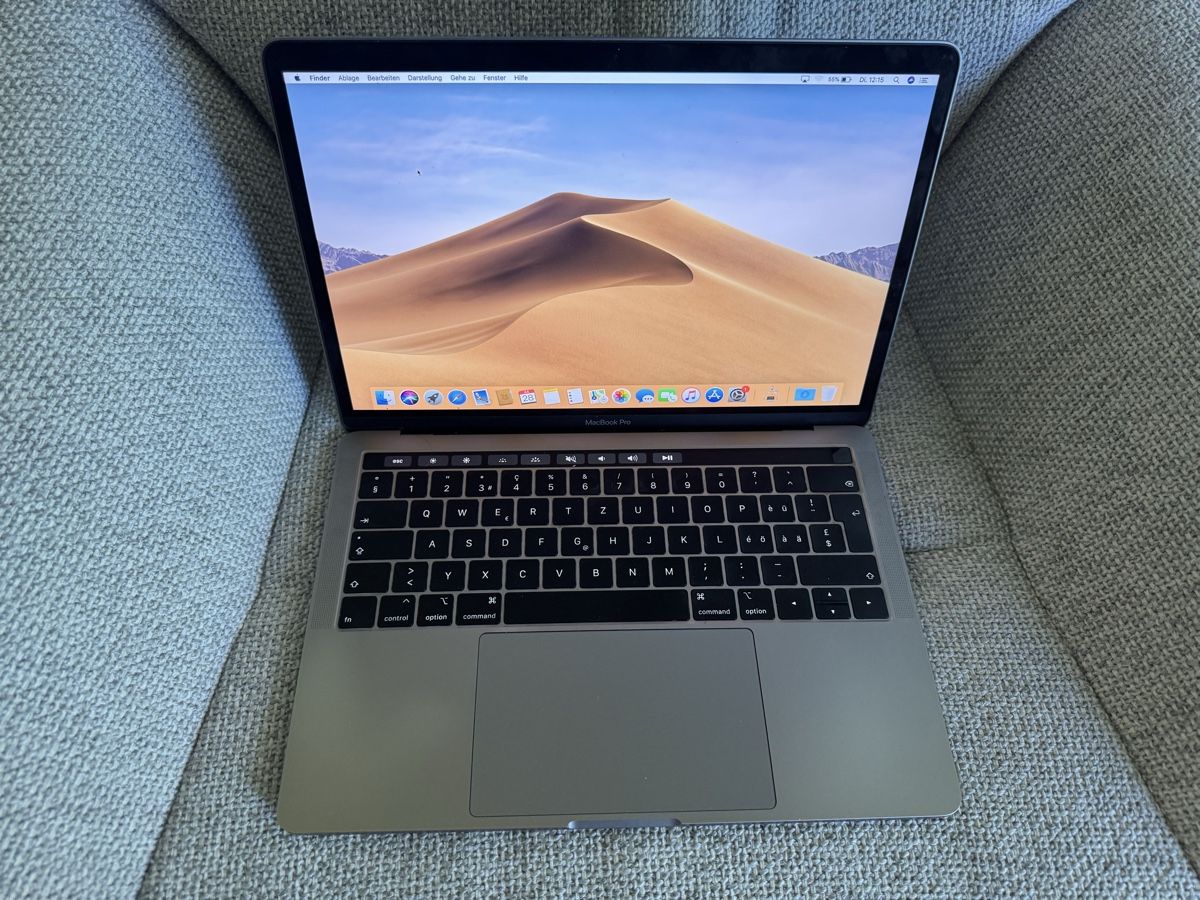 Apple Notebook: MacBook Pro 13 Zoll – Difettoso da Adliswil venduto da Busys