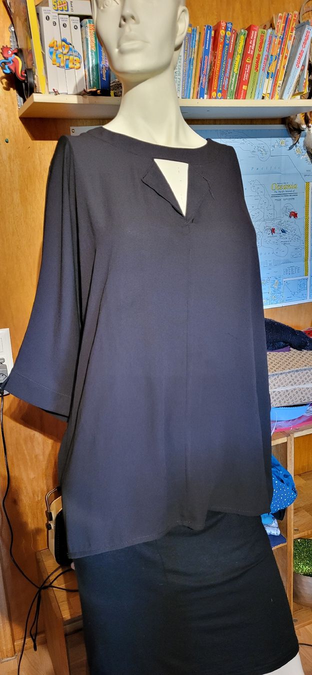Blusen: Damen-Bluse Waschseide gr. 50 Oliver Jung – Gebraucht aus Schweizersholz von fuchs06