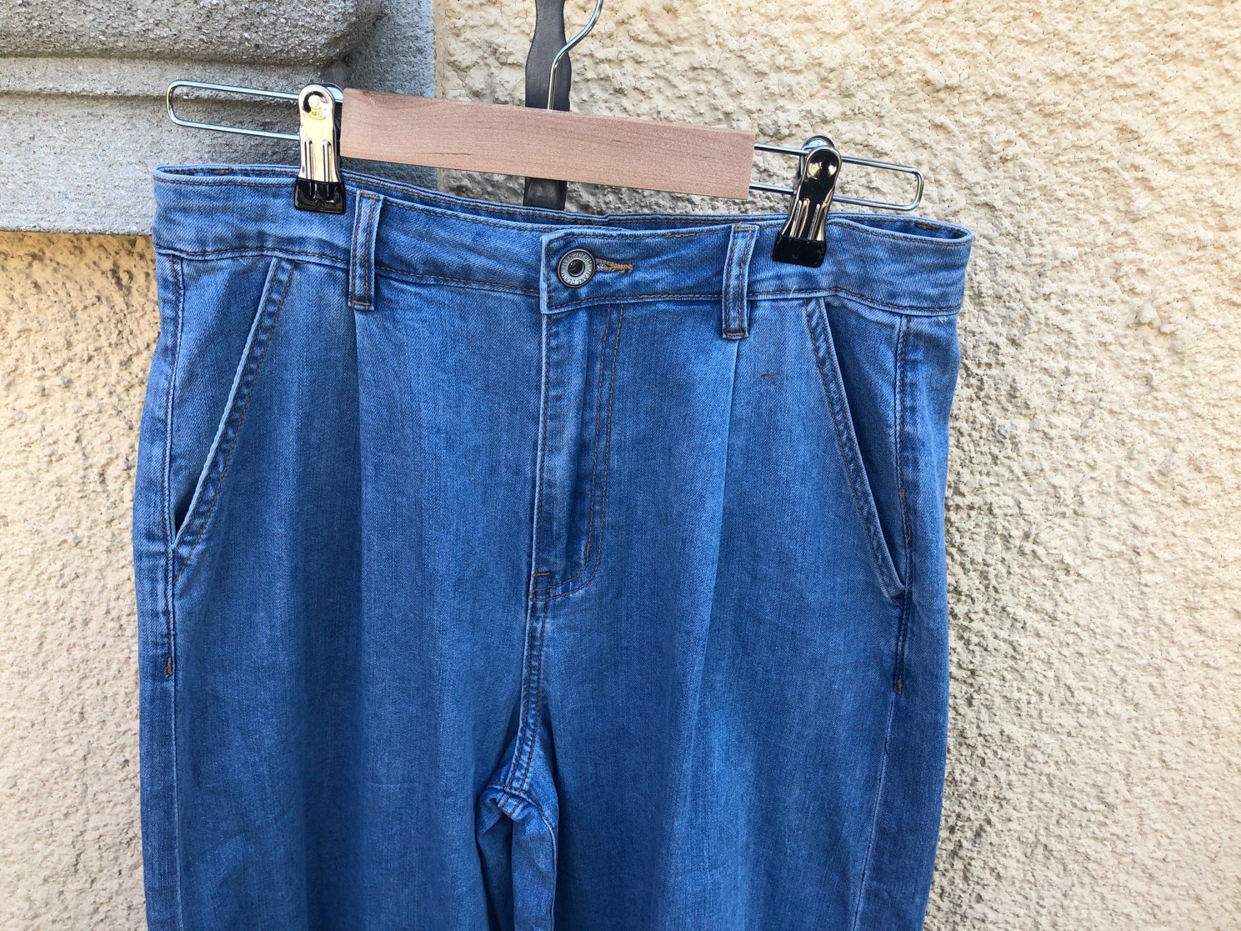 Jeans: Weite Jeans / Sommerhose – Usato da Wädenswil venduto da Pixie_ 1