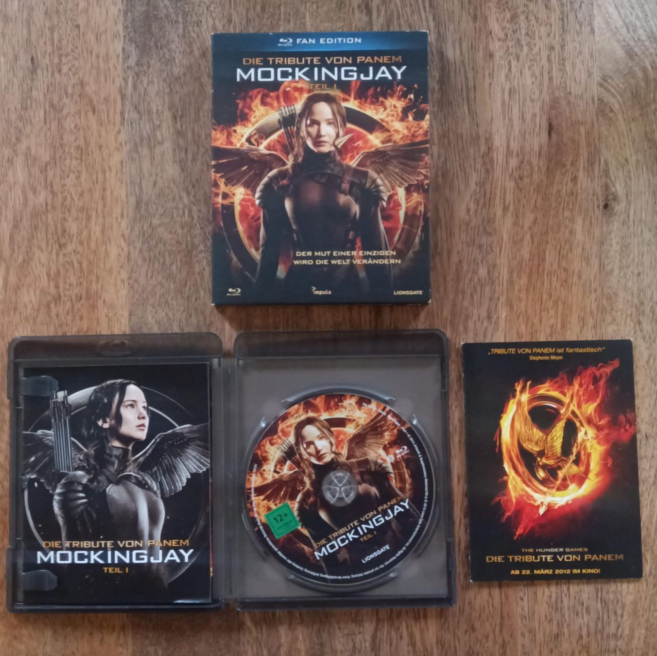 Alle DVDs: DVD "Die Tribute von Panem, Mockingjay teil 1" – Gebraucht aus Le mouret von mar_wy8n 1