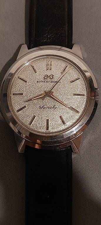 Swiss Orologi: Belle montre Automatic Ernest Borel Society défectueuse – Difettoso da Rolle venduto da mro_5nyk