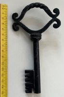 Antiker Schlüssel mit Griff Verzierungen ca. 15cm lang