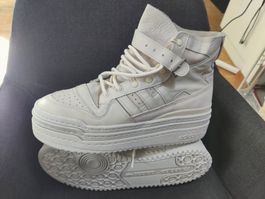 ADIDAS hi-top leather TRIPLE PLATFORM sneaker US 11.5 EUR 46