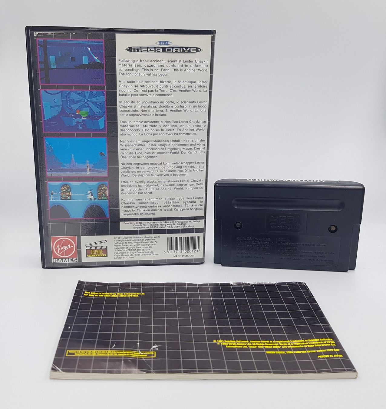 Sega Giochi: Another World  / Sega Mega Drive – Usato da Ollon VD venduto da sushi1224 1