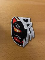 Kitsune Maske  Patch Sticker Aufnäher