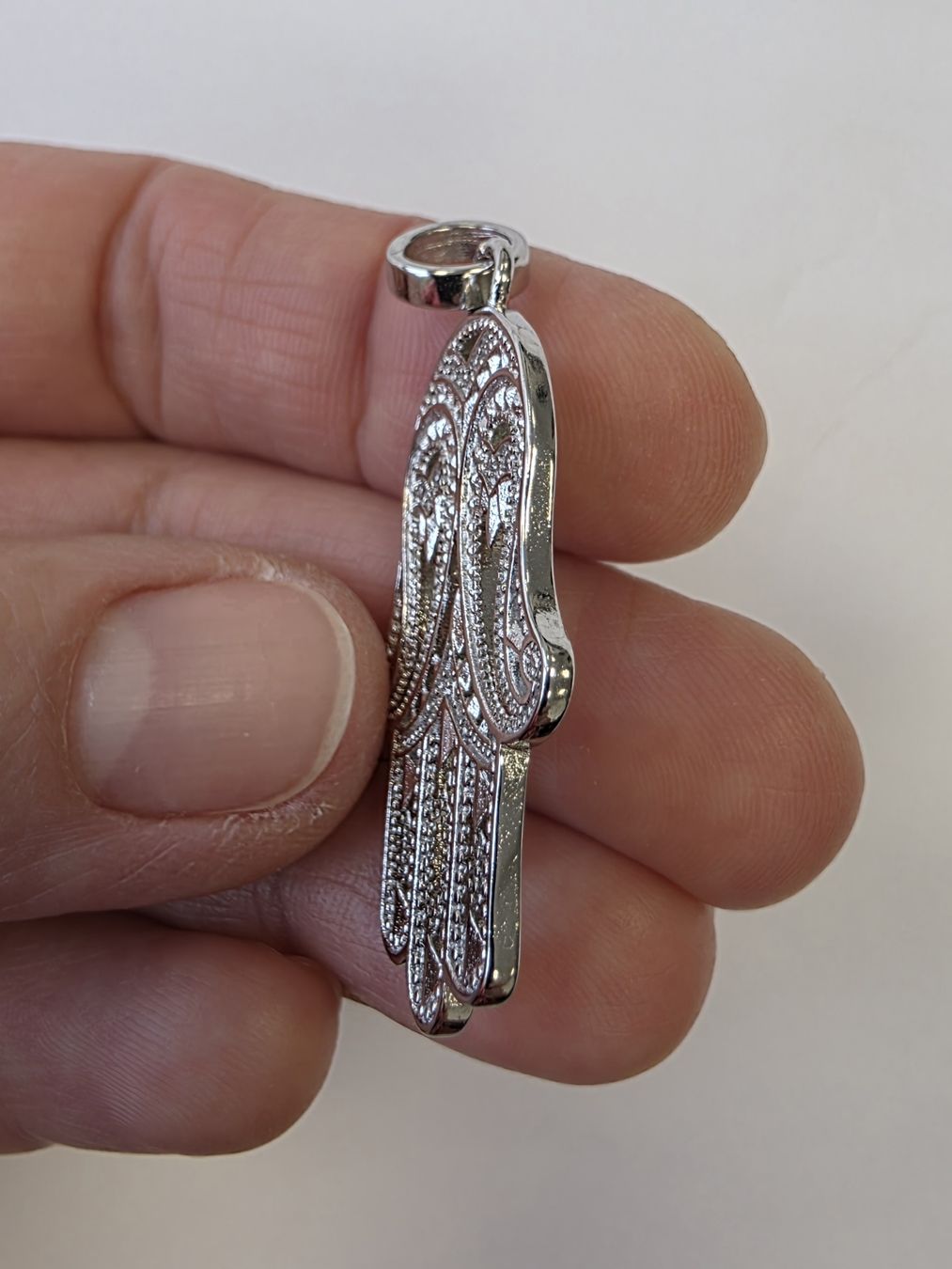Ciondoli: Fatima Hand Anhänger Silber 925 – Nuovo (secondo la descrizione) da Madetswil venduto da triforuz 4