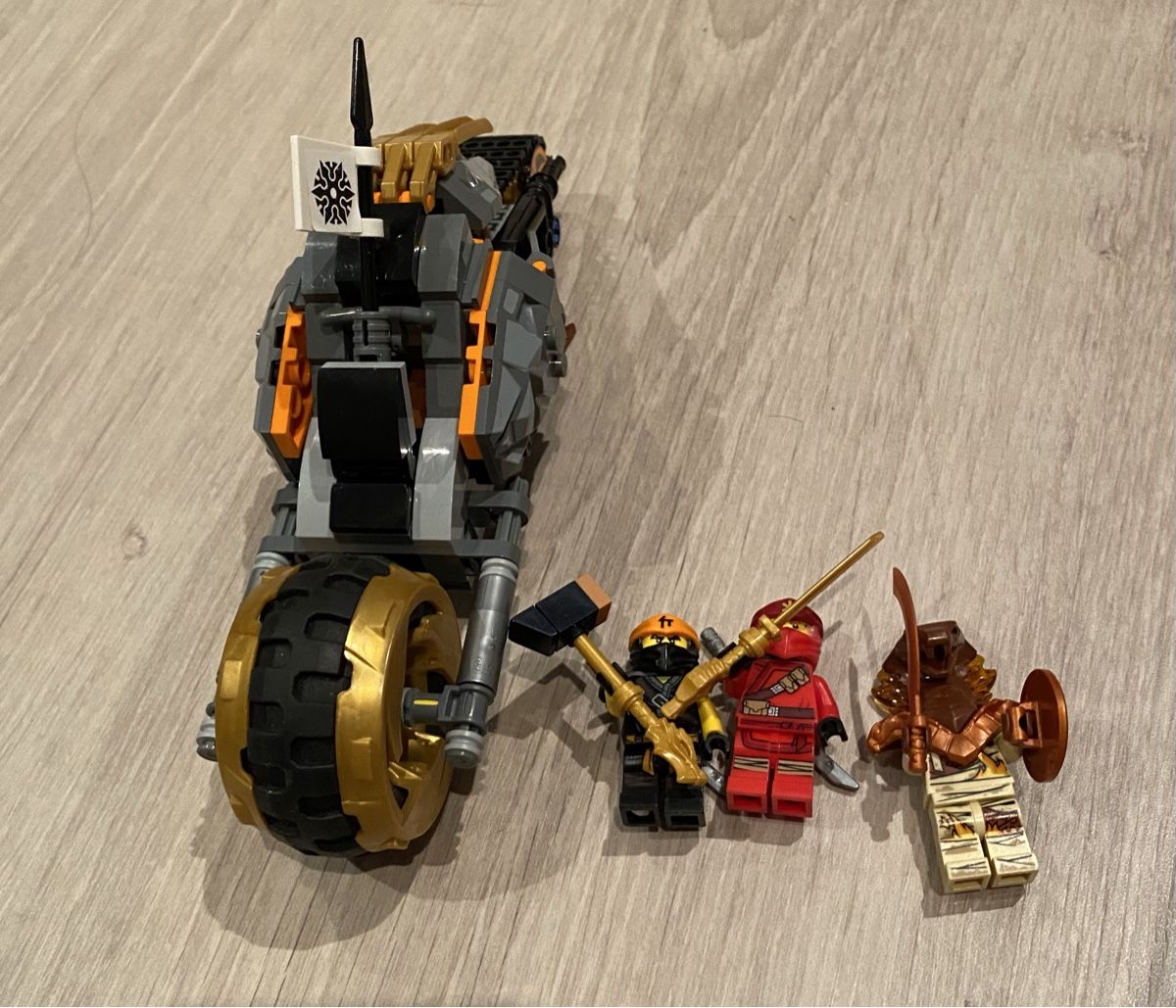 Lego Kit di costruzioni: Lego ninjago la moto de Cole – Usato da Champlan venduto da Ger77 1