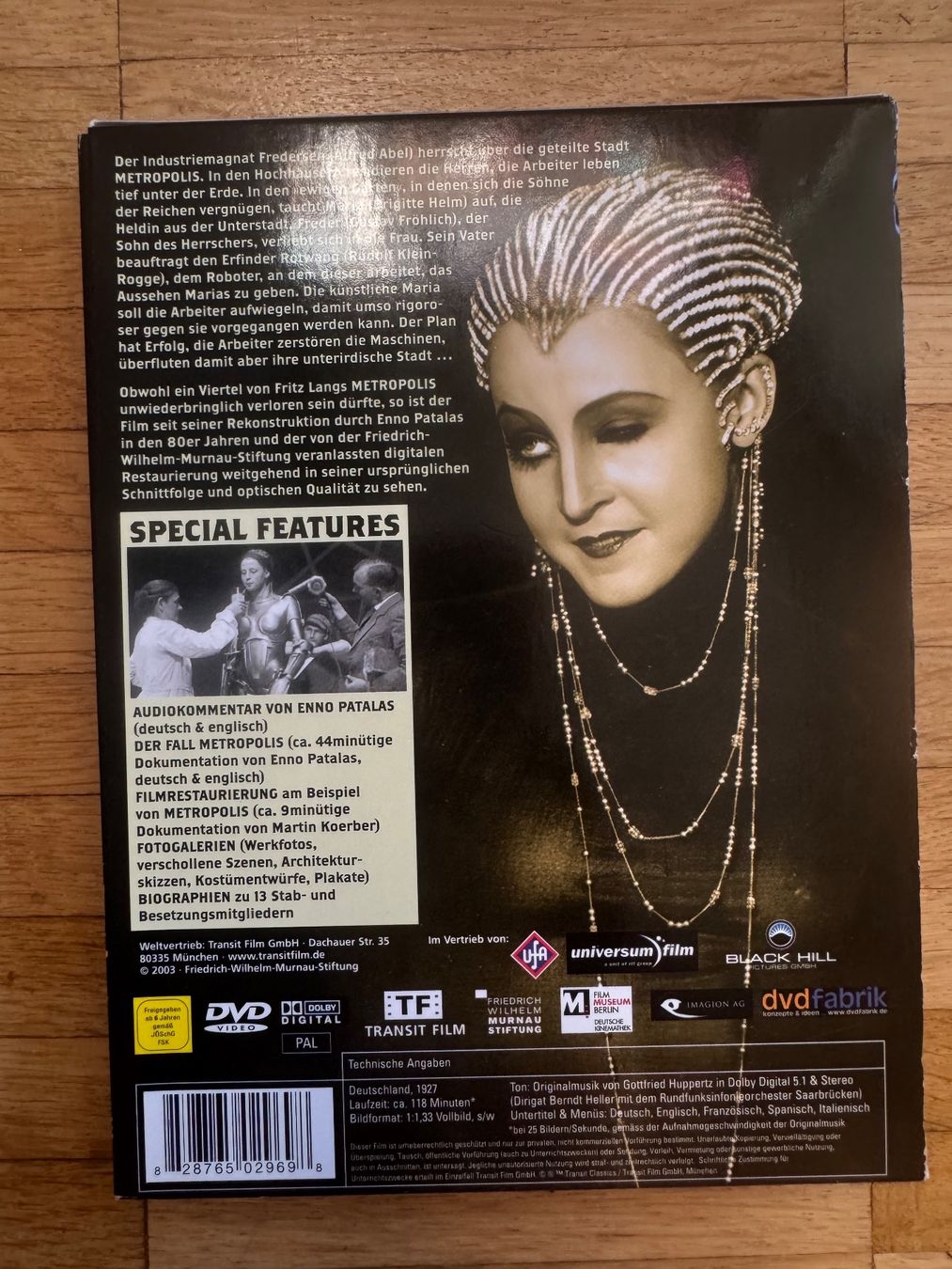 Tutti i DVDs: METROPOLIS/FRITZ LANG'S. (DVD)) DELUXE EDITION – Usato da Basel venduto da san_2qlq 1