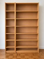 5 bibliothèques en bois clair  40 et 80 cm  dès CHF 30.