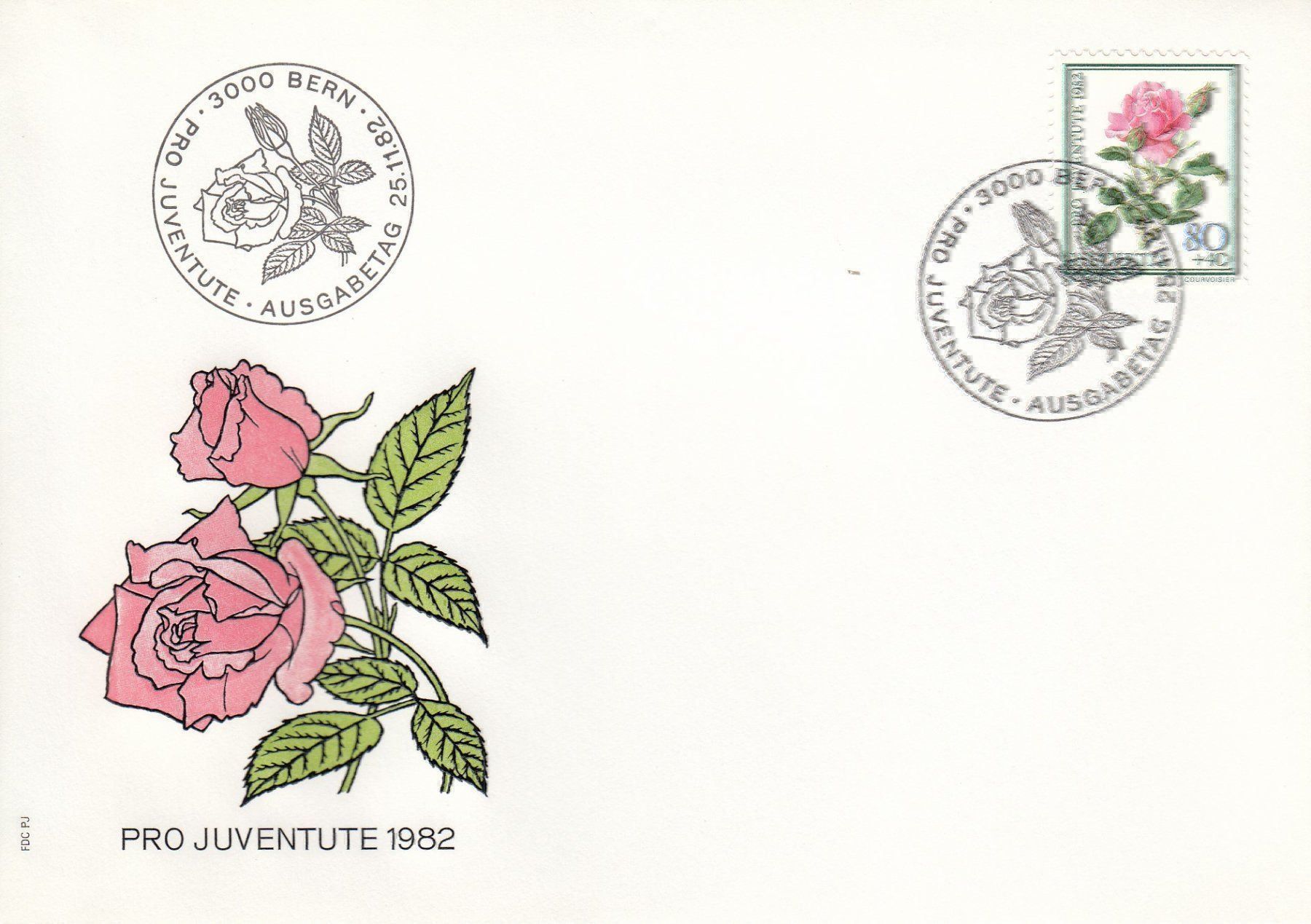 Tutti i francobolli: 1982 281-85 Pro Juventute 5 FDC – Usato da Spreitenbach venduto da Mustang_1105 4