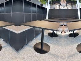 Schwarzer Quadratischer Tisch