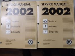 Service Manual Chevrolet Venture Montana 2002