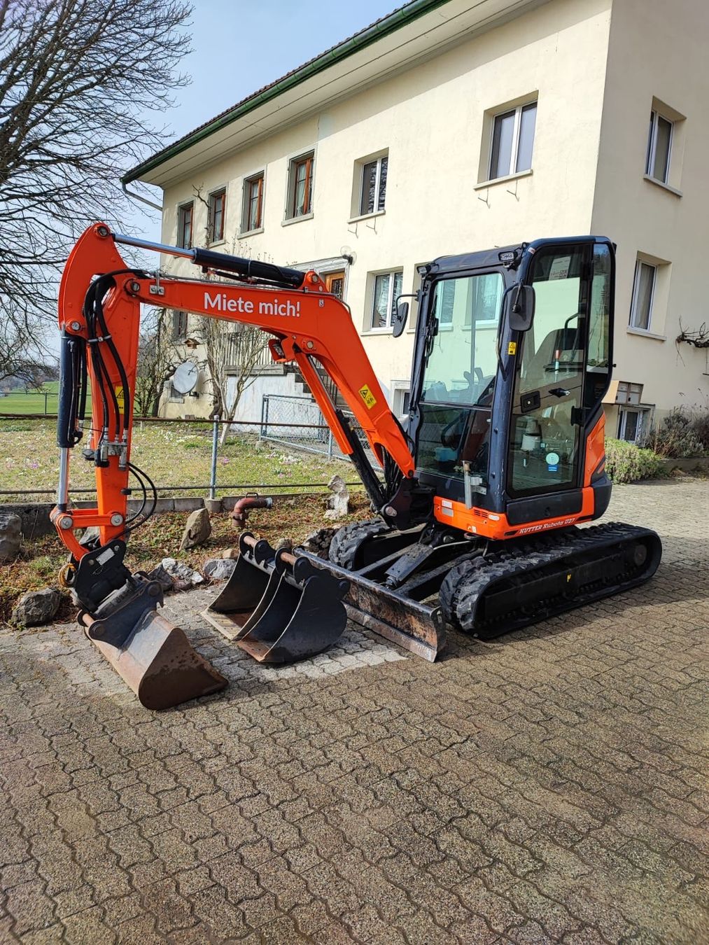 Kubota Escavatori: Bagger 2.7 t  mieten – Usato da bäretswil venduto da doser25