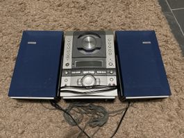 QONIX MCP-8000 Vertical Hi-Fi System mit Lautsprechern