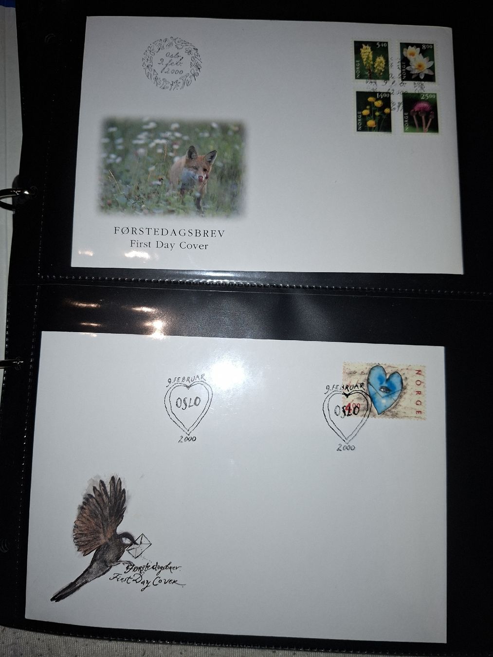 Alle Briefmarken: 78 Briefe / FDC Norwegen  – Gebraucht aus Balgach von SIMEON27 7
