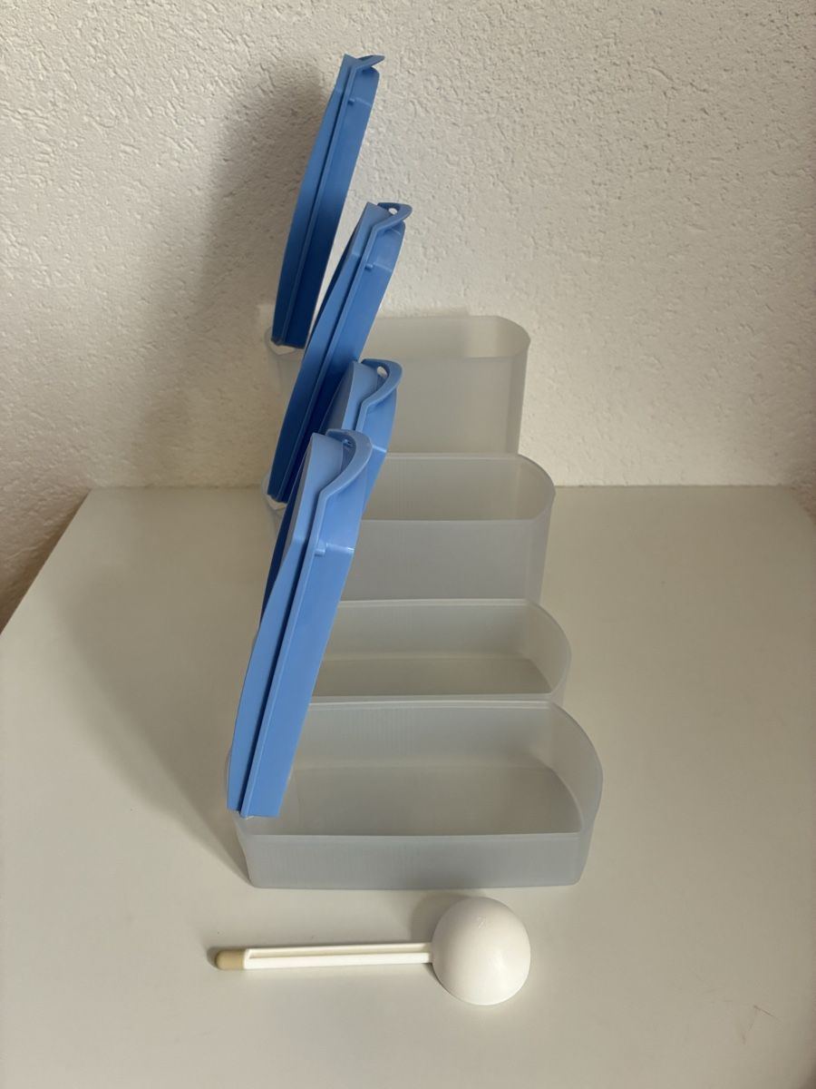 Tupperware Contenitori & Simili: Tupperware Set 4 Stk. inkl. Löffel – Usato da Burgdorf venduto da Calvia 1