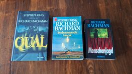 Stephen King als Richard Bachman - 3 Bücher - 4 Romane