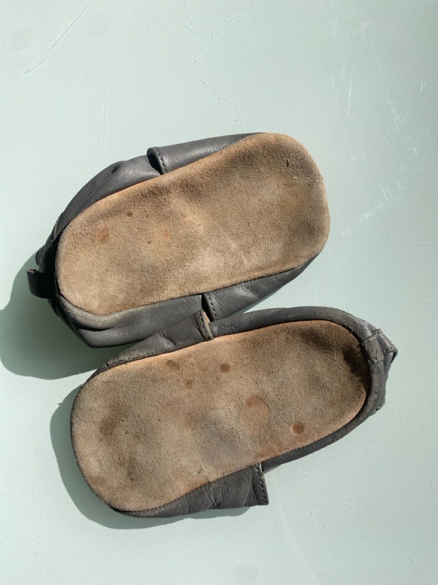 Scarpe per ragazzi: Leder Lauflernschuhe Grösse 16/17 – Usato da Baden venduto da nicolenia 1