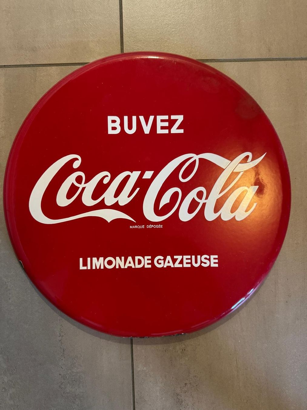 Coca-Cola Insegne: EMAILSCHILD COCA-COLA – Usato da Courgenay venduto da Hobo_Jack