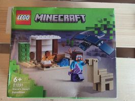 Lego Minecraft 21251 Expédition dans le désert boîte