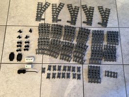 Lego Zug Schienen Set mit Motor und Fernbedienung 