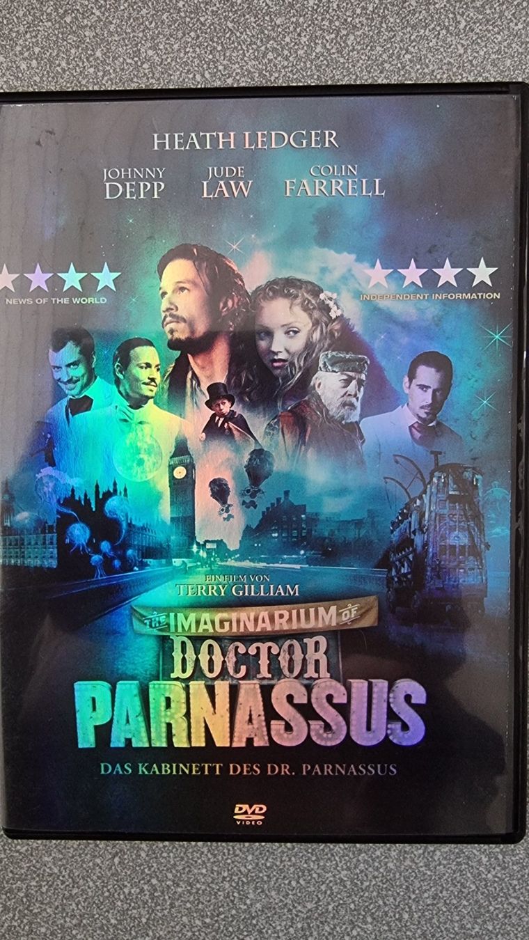 Tutti i DVDs: DVD Doctor Parnassus / Johny Depp – Usato da Oetwil am See venduto da fineli2