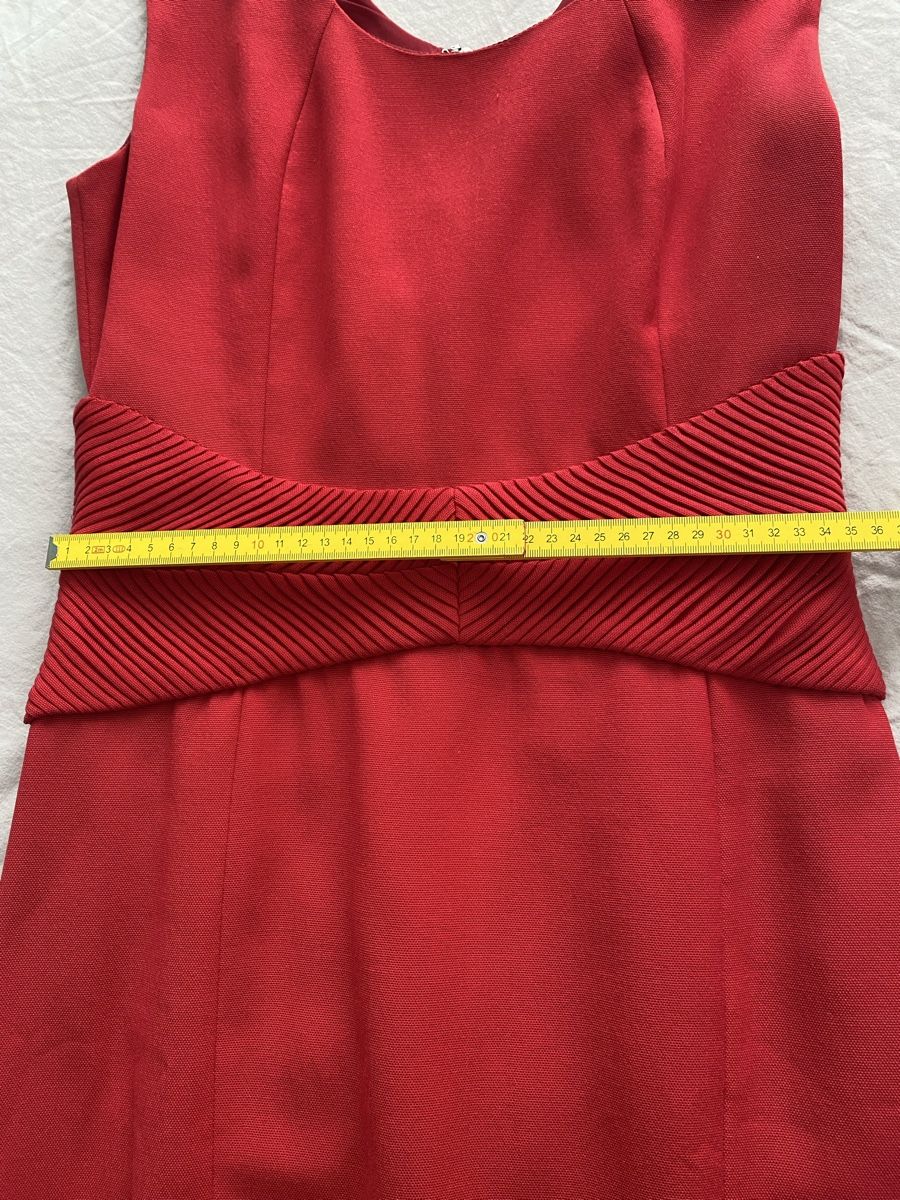 Kleider: Superbe robe structurée rouge JIKI Monte-Carlo - taille 40 – Gebraucht aus Lausanne von Vracorama 2
