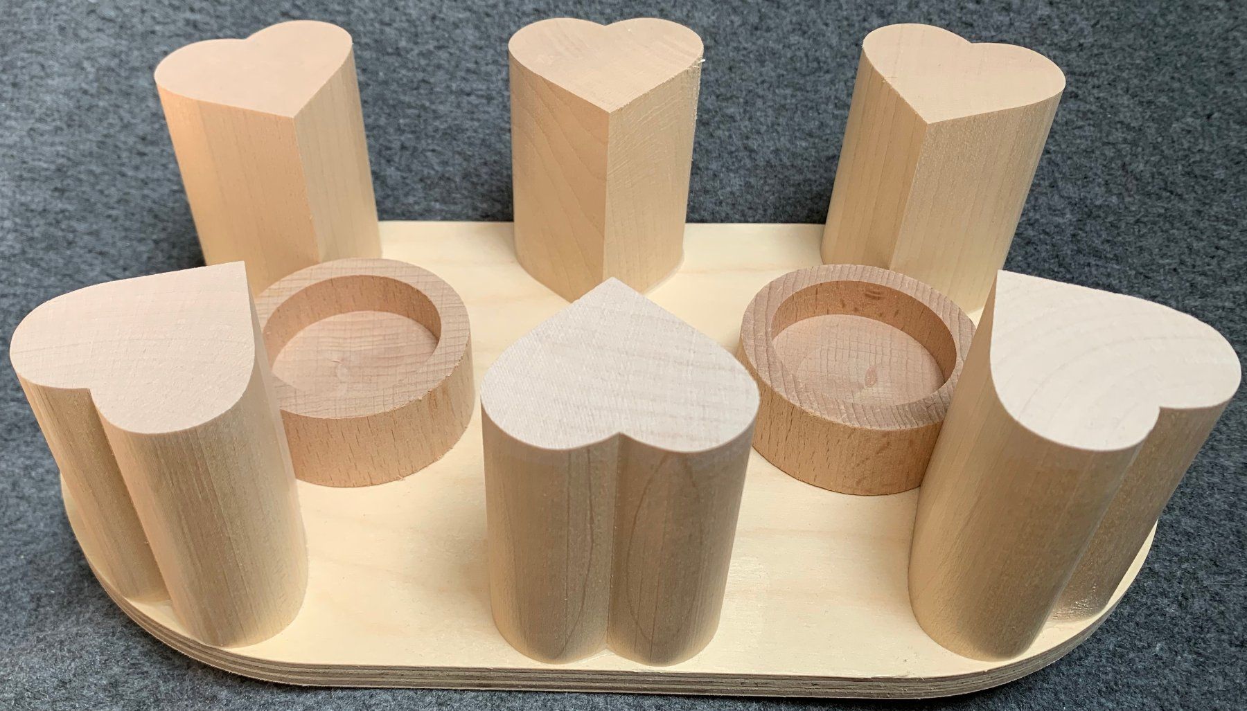 Holzartikel: Mit Kindern Basteln - Holz Teewärmer Herz – Neu (gemäss Beschreibung) aus Zäziwil von kreative-ideen