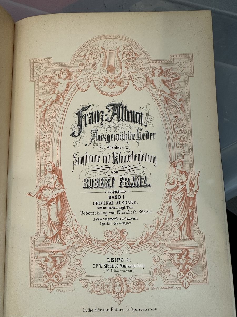 Libri: Antiquarische Notenbücher – Usato da Russikon venduto da Schenie 2