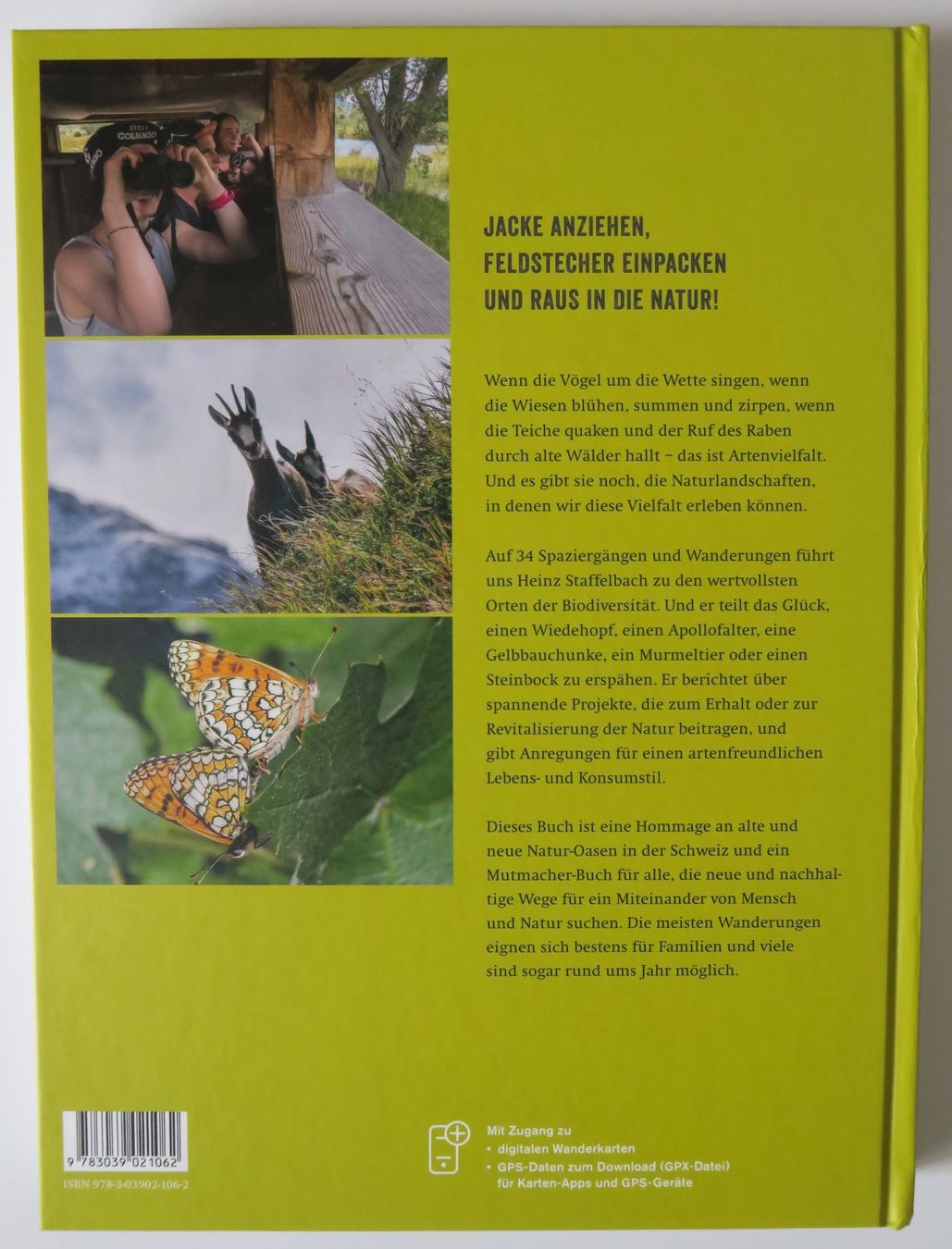 Libri: Wildtier Wanderungen in der Schweiz – Usato da Seuzach venduto da Knucklehead1200 1