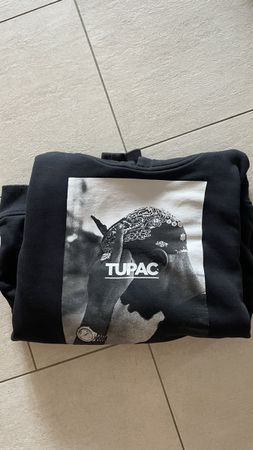 2 Pac Hoodie mit Kapuze, ungetragen