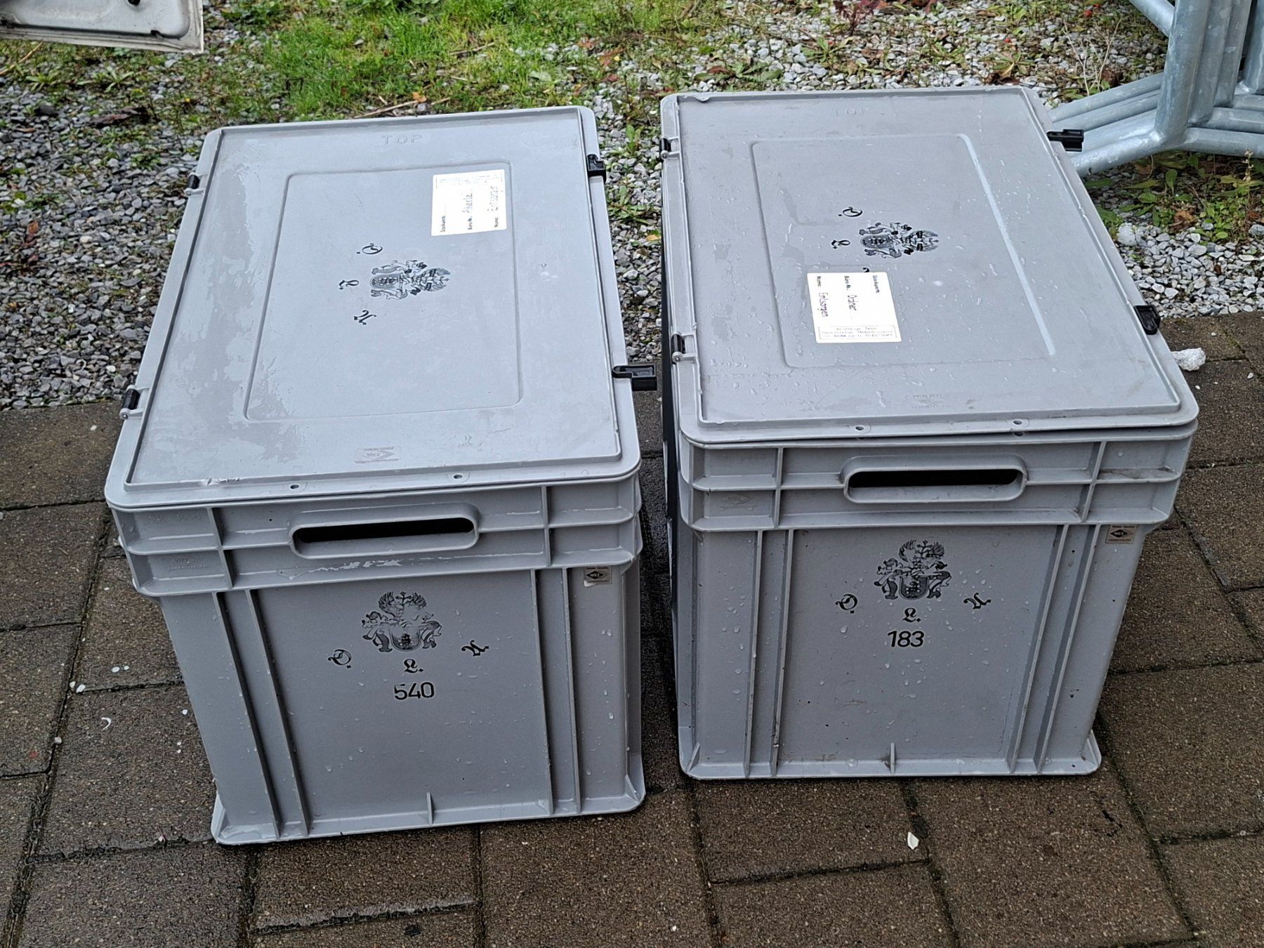Casse di trasporto: Racko Transportboxen Kunststoff – Usato da Buch am Irchel venduto da alinea11 3