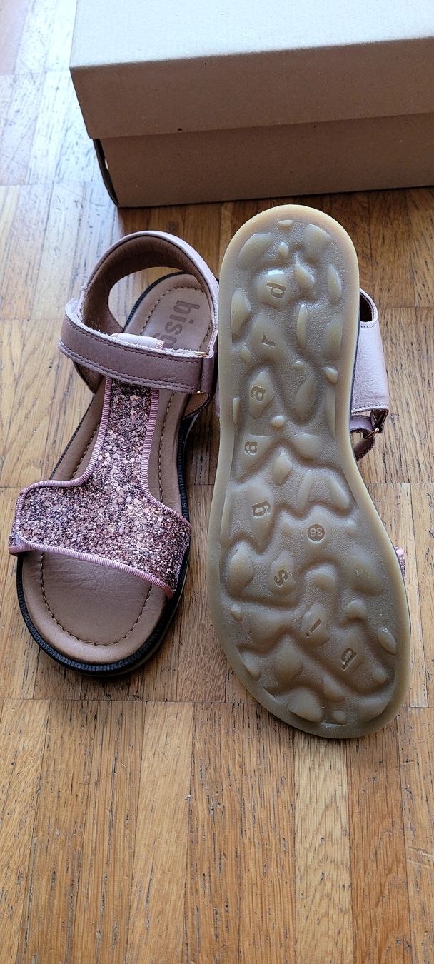 Bisgaard Schuhe für Mädchen: BISGAARD Rosagold NEU Sandalen, Grösse 36 – Neu und originalverpackt aus Emmenbrücke von gatasalvache 2