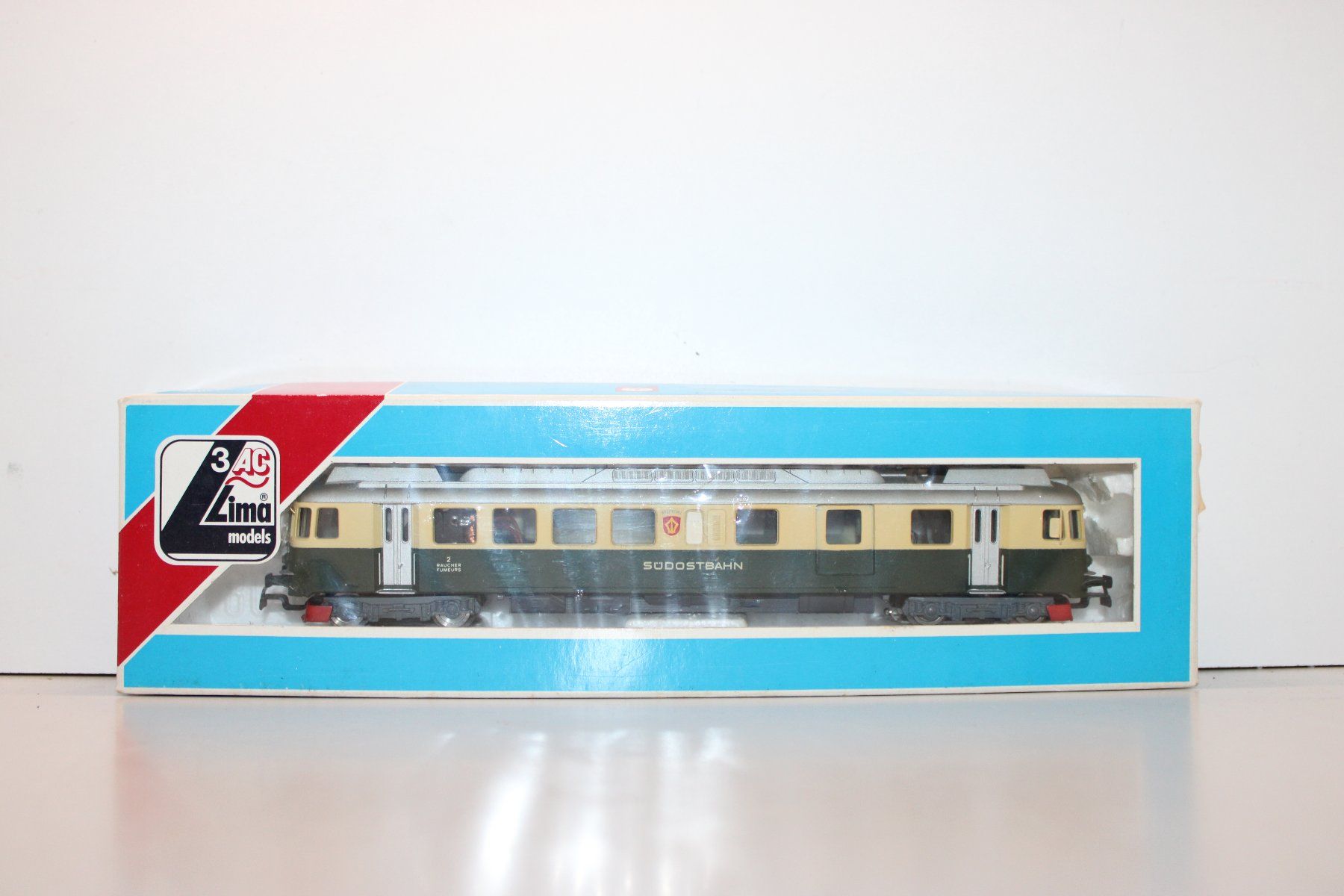Hag Modellini di ferrovie: LIMA/HAG Eigenbau Südostbahn SOB RBDe 4/4 AC Analog H0 – Usato da Basel venduto da mhmarken 6