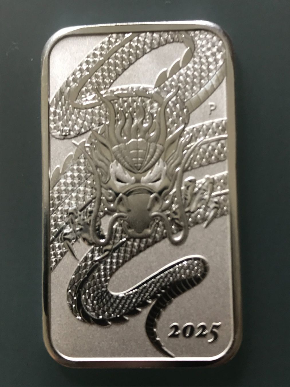Metalli preziosi: 1 Unze Silberbarren - Rectangular Dragon 2025, Gekapselt – Nuovo (secondo la descrizione) da Obergösgen venduto da Prokofiev 4