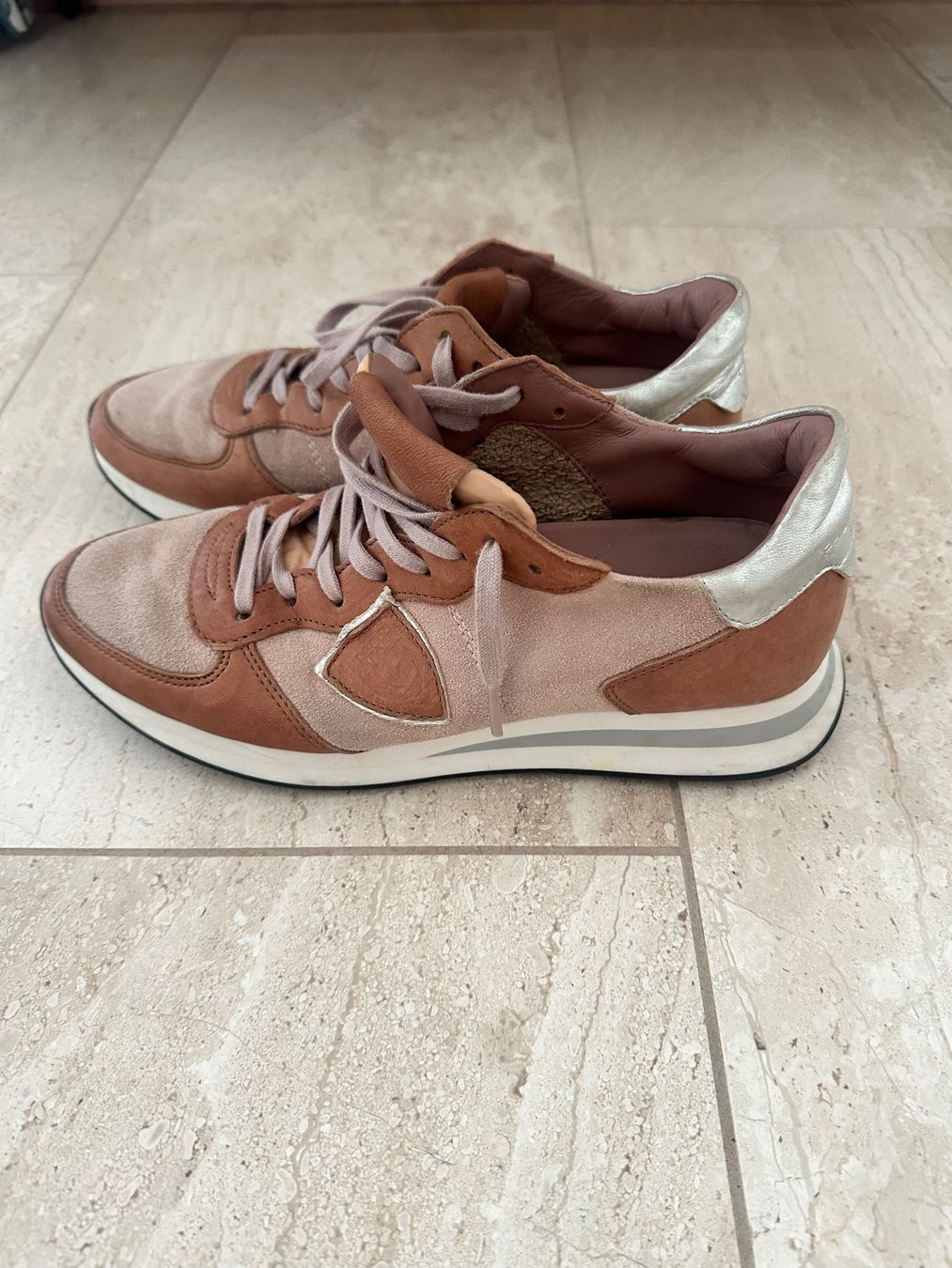 Damenschuhe: Sneakers PHILIPPE MODEL Grösse 39 Damen Leder Rosé – Gebraucht aus Dübendorf von Kabelo