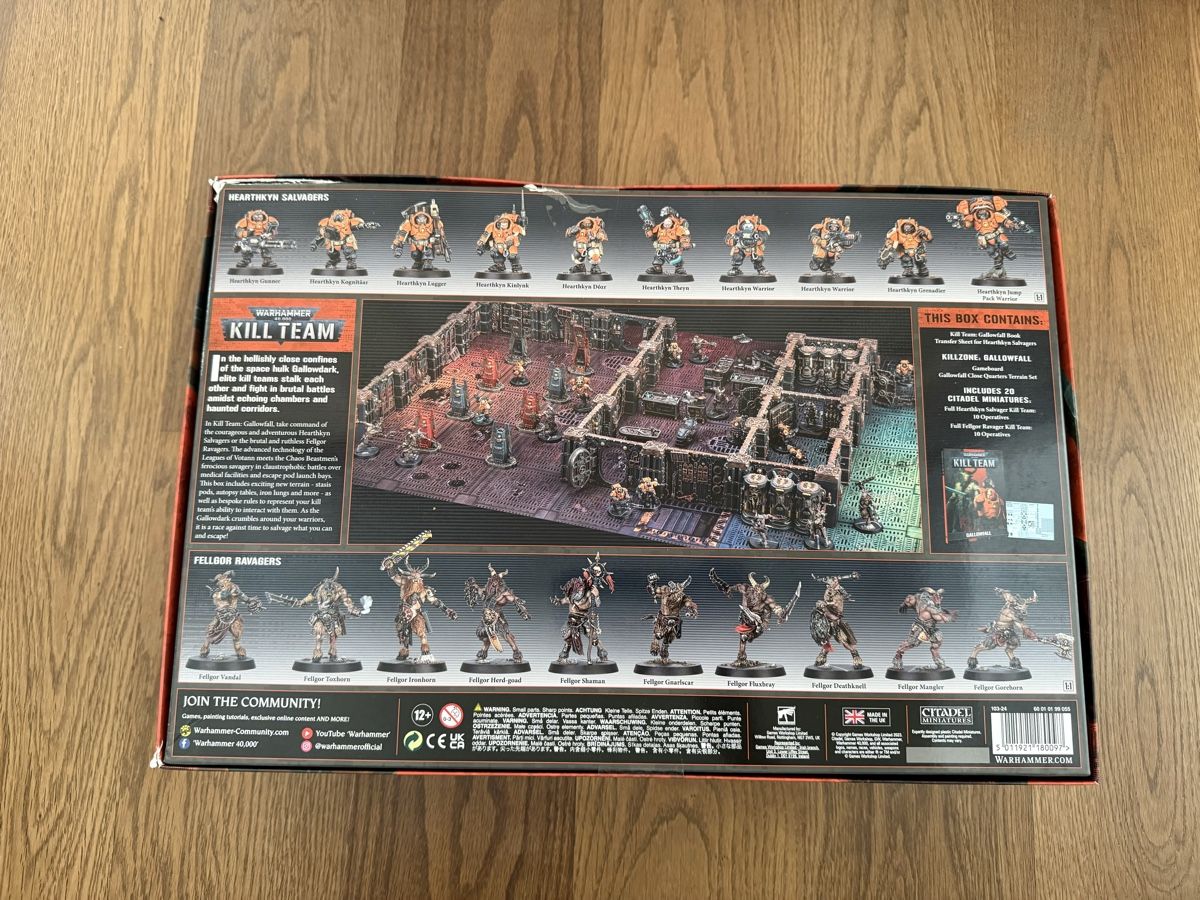 Giochi: Warhammer 40k Killteam - Gallowfall (OVP, OOP) – Nuovo (secondo la descrizione) da Zürich venduto da cpthamandeggs 1