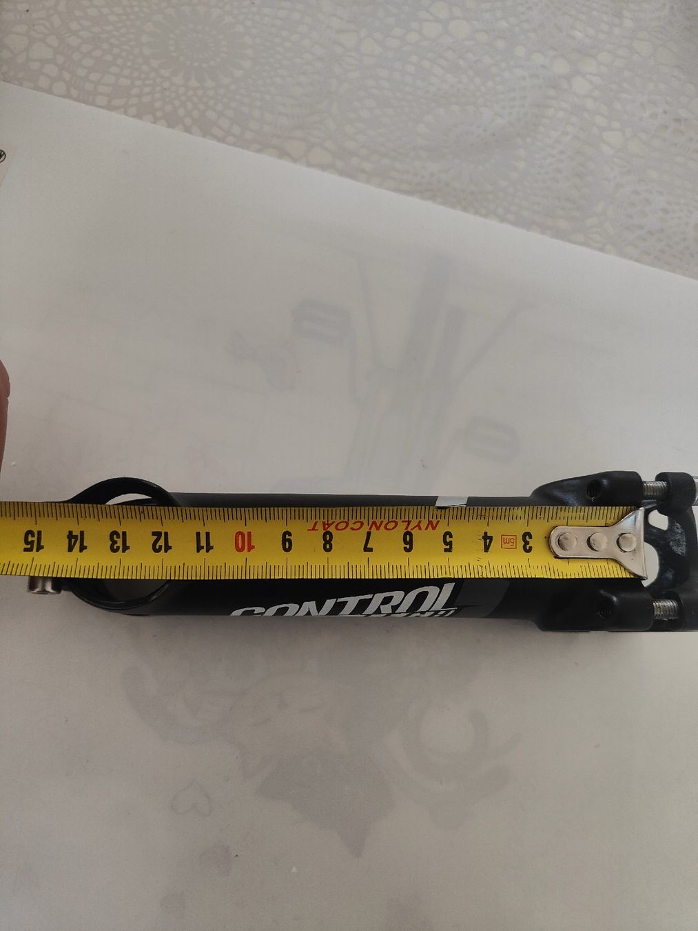 Pezzi di ricambio: Potence vélo Control Tech noire, état comme neuf. – Usato da La Tour-de-Peilz venduto da Gabs86 1