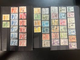 2 Séries Colis Postaux Oblitérés 1944-1960