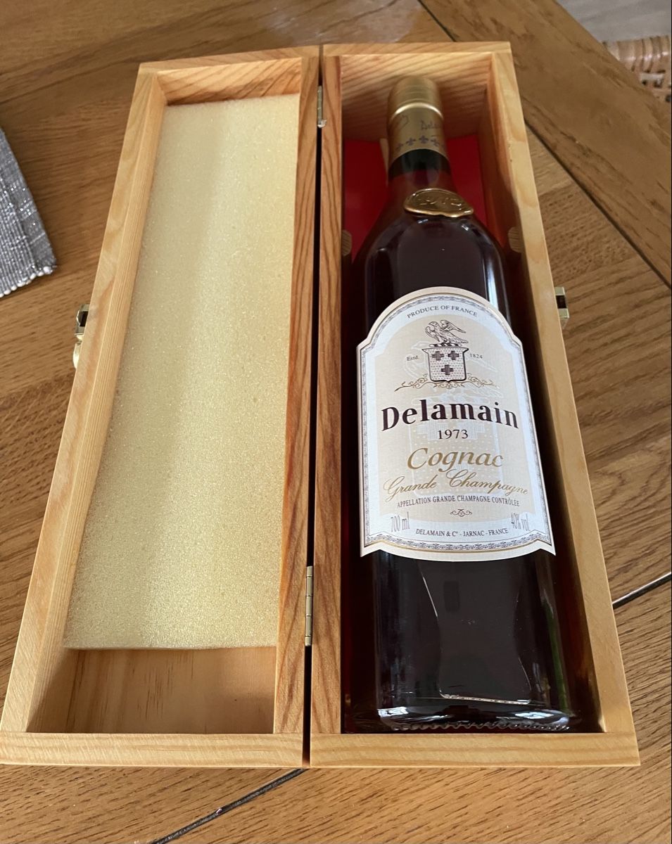 Bevande alcoliche: Delamain Cognac 1973 – Nuovo (secondo la descrizione) da Langenthal venduto da reki56