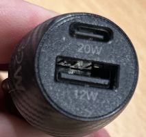 USB A / C 32W car charger 