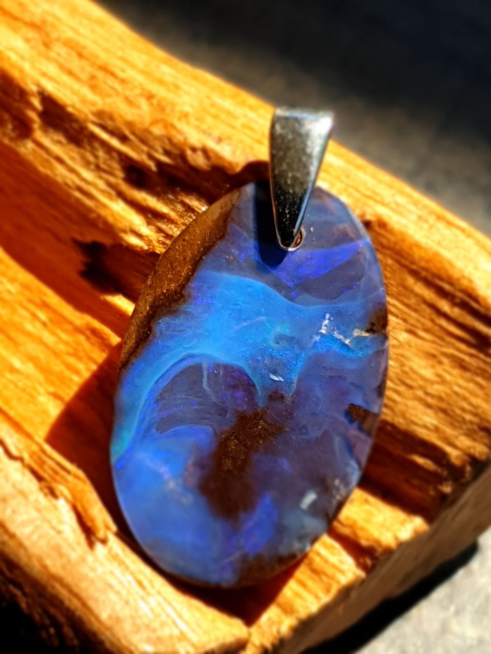 Ciondoli: Anhänger Boulder Opal. – Nuovo (secondo la descrizione) da Niederbüren venduto da Raphael014 2