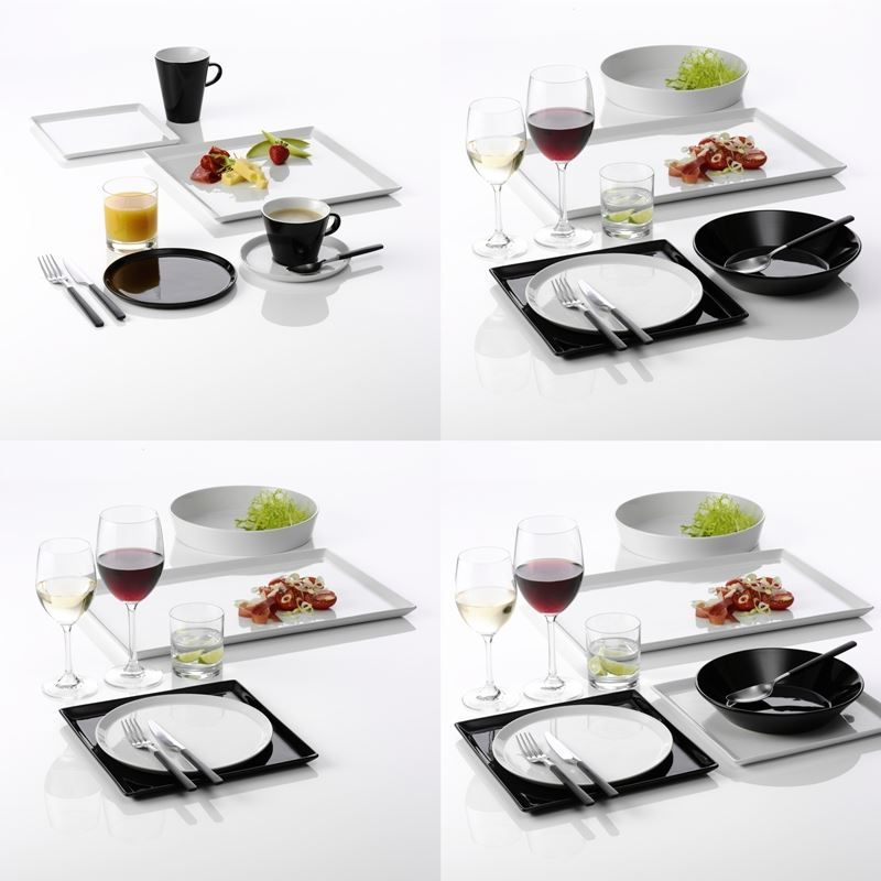 Piatti: selected RD WH 4Stk. Teller 17cm (Desser – Nuovo e nell'imballaggio originale da Wettingen venduto da kochshop 2