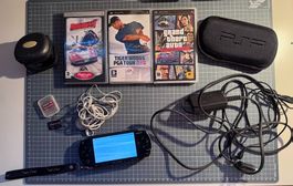 PSP-1004 + jeux