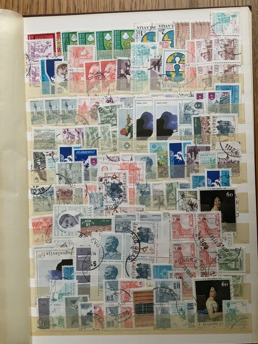 Alle Briefmarken: Jugoslawien Briefmarken – Gebraucht aus Binningen von chr_cr5n 8