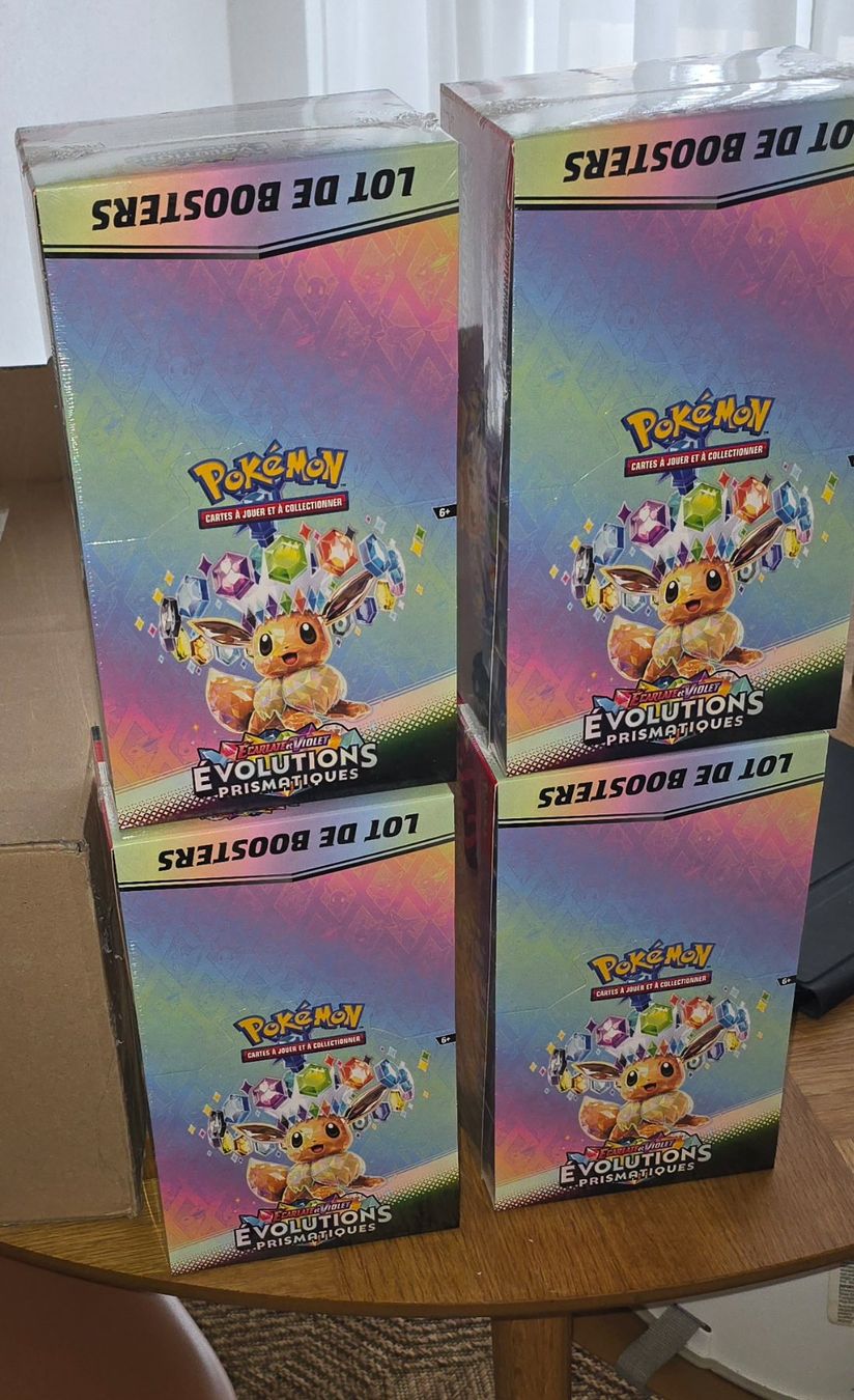 Pokémon Sammelbilder & Trading cards: Display de Bundle Scellé EV8.5 Évolutions Prismatiques  FR – Neu und originalverpackt aus Lausanne von min_w76q 1