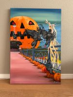 Halloween Deko Kunst - Europapark Pumpkin Coaster