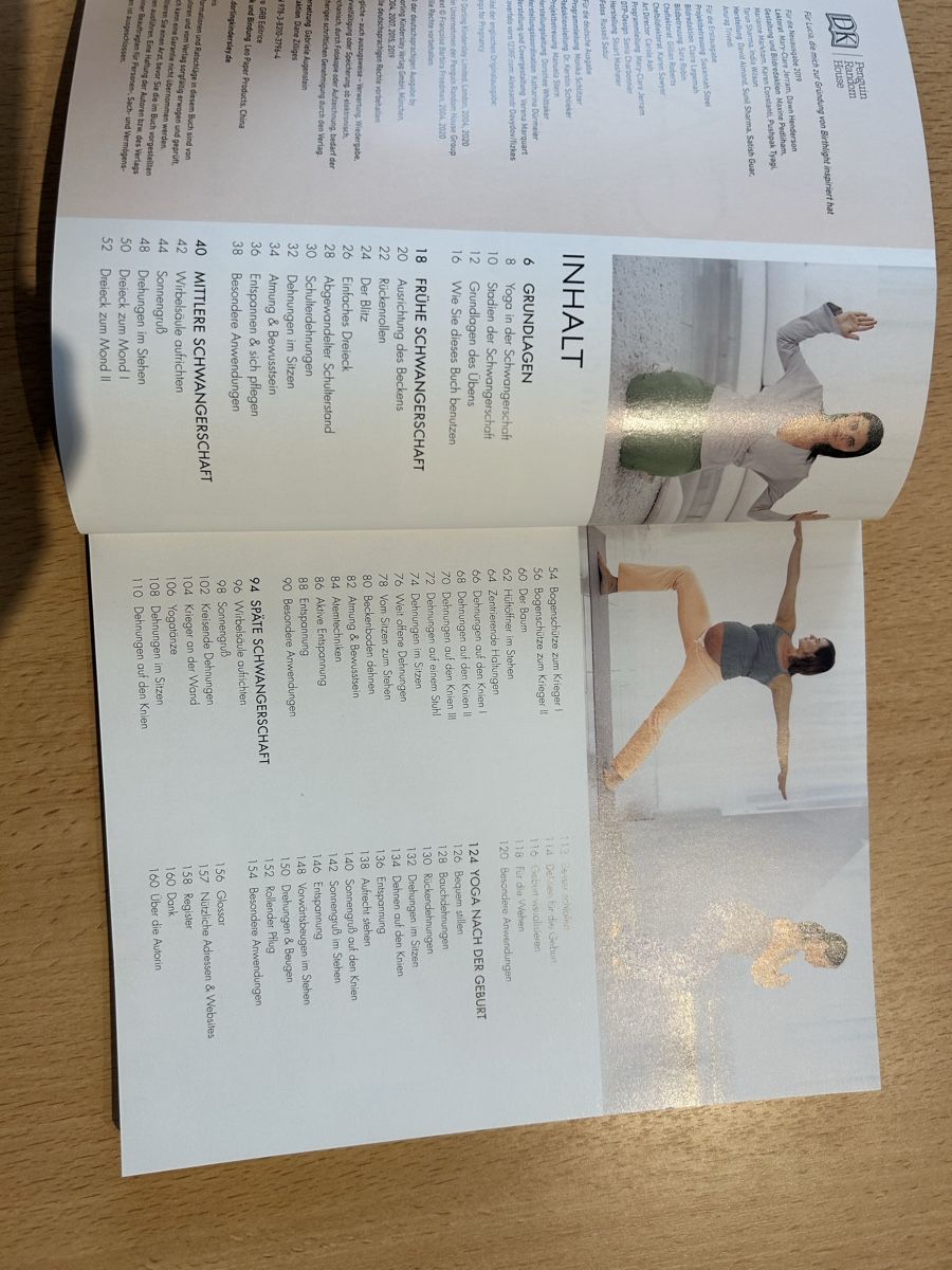 Libri: Buch: Yoga in der Schwangerschaft – Nuovo (secondo la descrizione) da Ziefen venduto da TradHer 2