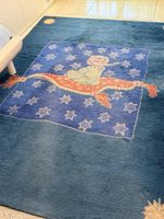 Designteppich Nepal handgeknüpft – „Aladin“ 168x250cm Wolle